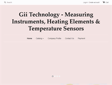 Tablet Screenshot of gii.com.my